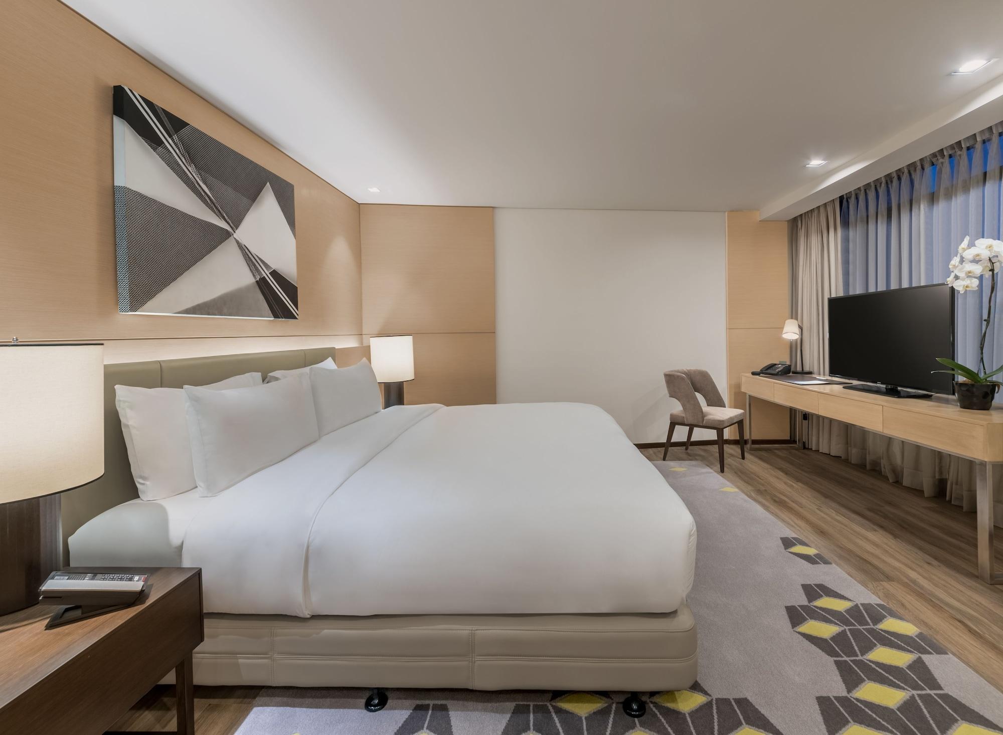 Seda Vertis North Quezon City Bagian luar foto A bedroom at the hotel