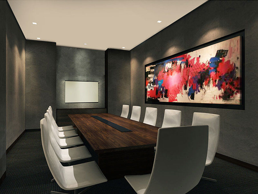 Seda Vertis North Quezon City Bagian luar foto A 3D rendering of a boardroom